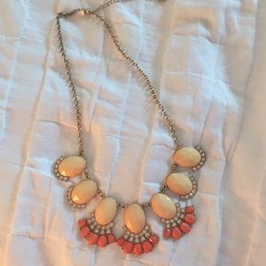 Pink and gold accent necklace!